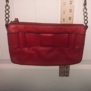 Kate spade Red bow Crossbody purse